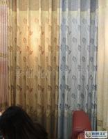 依梦缘高档飘叶色织提花染色布 热销窗帘布艺的精致之选