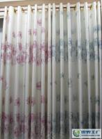 轻纺城绍兴布艺窗帘 优质单面印花白丝遮光布一匹起批